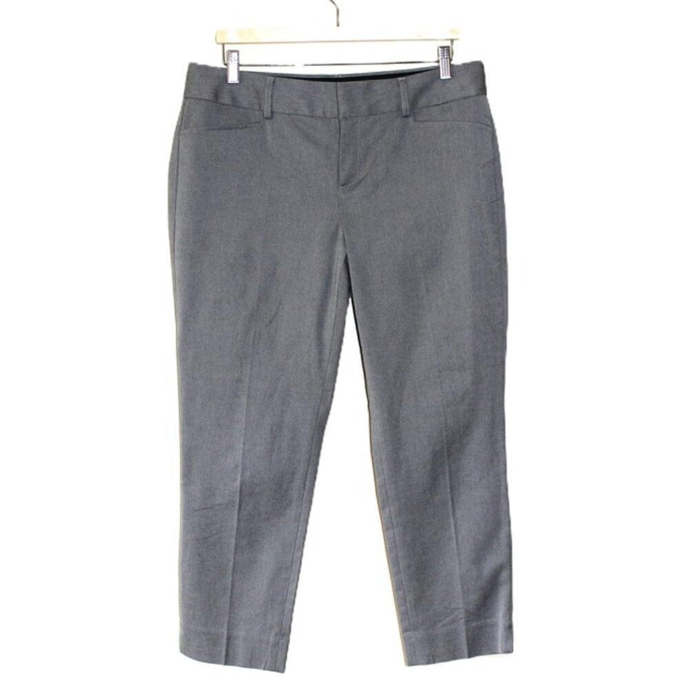 BANANA REPUBLIC Premium, Tailored Jackson-Fit Slim Career Pants in Grey (12P)